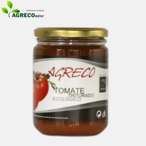 bote de tomate triturado ecologico sin gluten cultivado en asturias