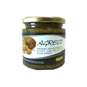 Mermelada de kiwi con nueces ecológico Agrecoastur